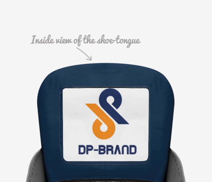DP-BRAND custom made in Italy shoes by Derrick Perkins | Tongue view