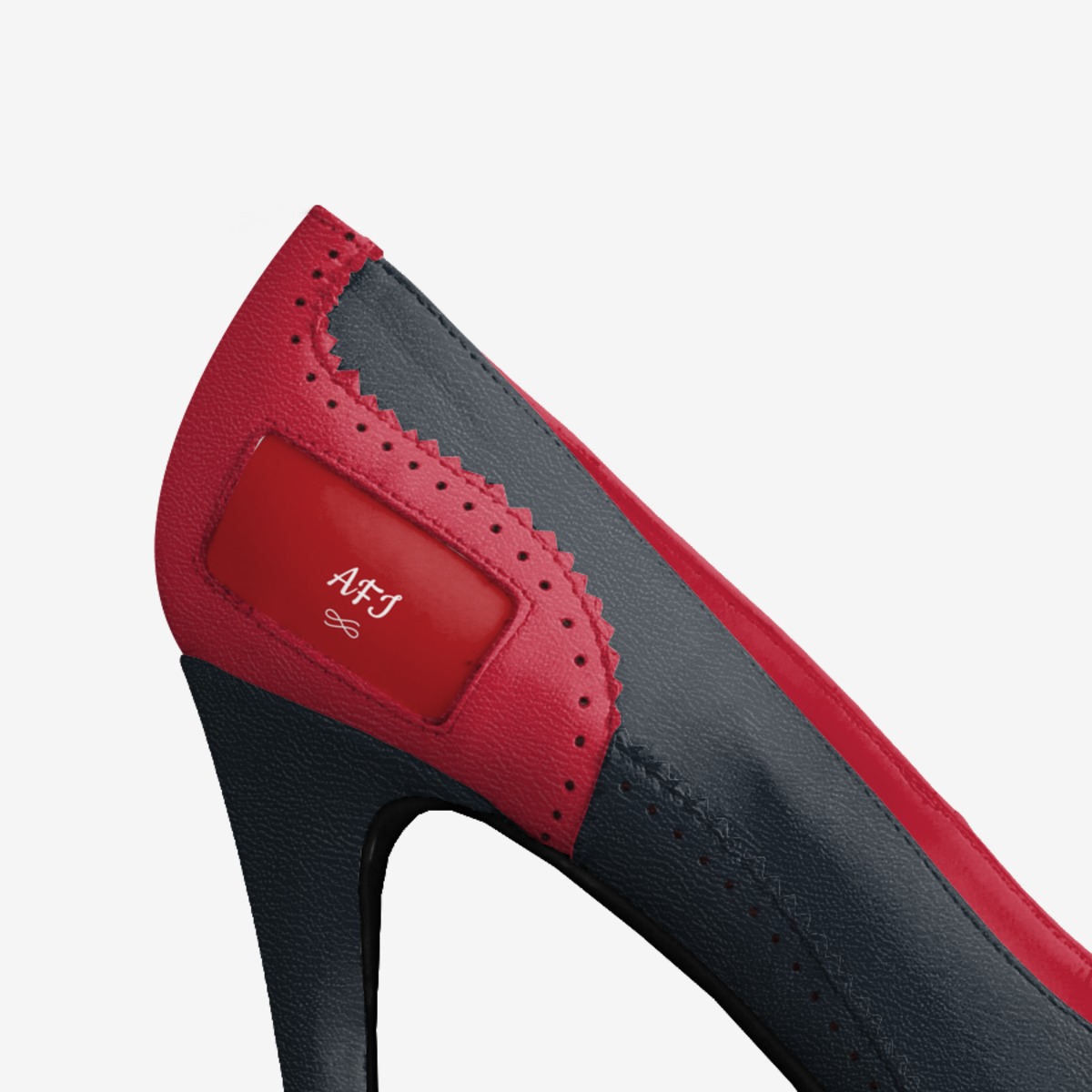 AFI custom made in Italy shoes by Arfa Hassan | Detail view