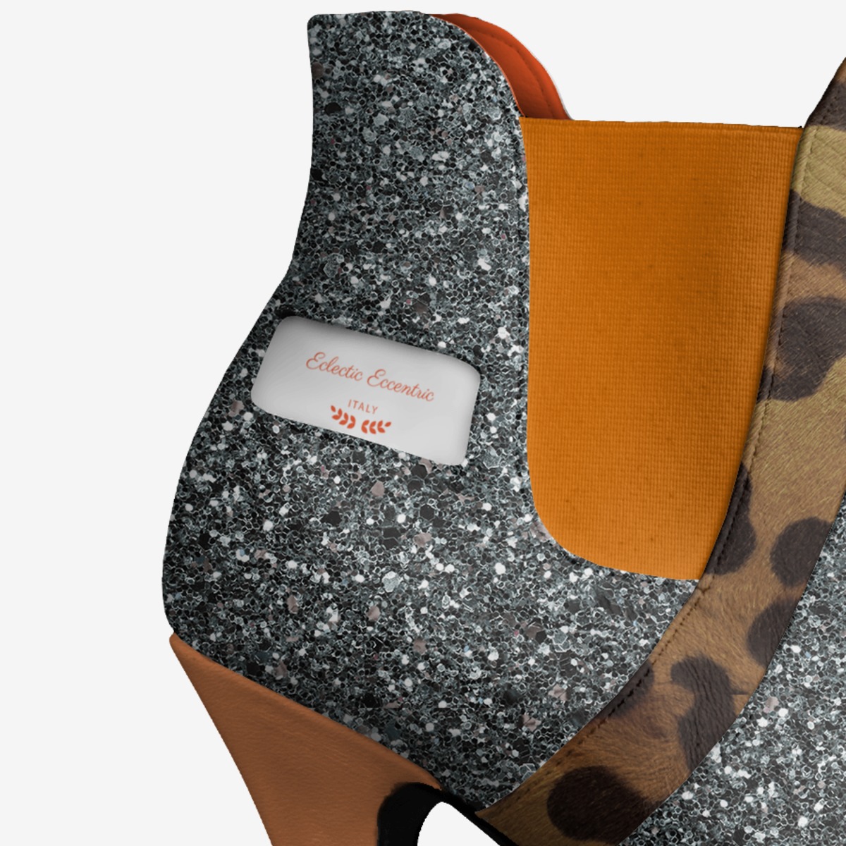 Eclectic Eccentric custom made in Italy shoes by David Sciandra | Detail view