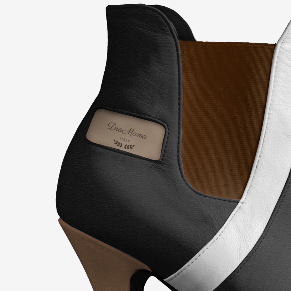 DraMama custom made in Italy shoes by Veronica Wilson | Detail view