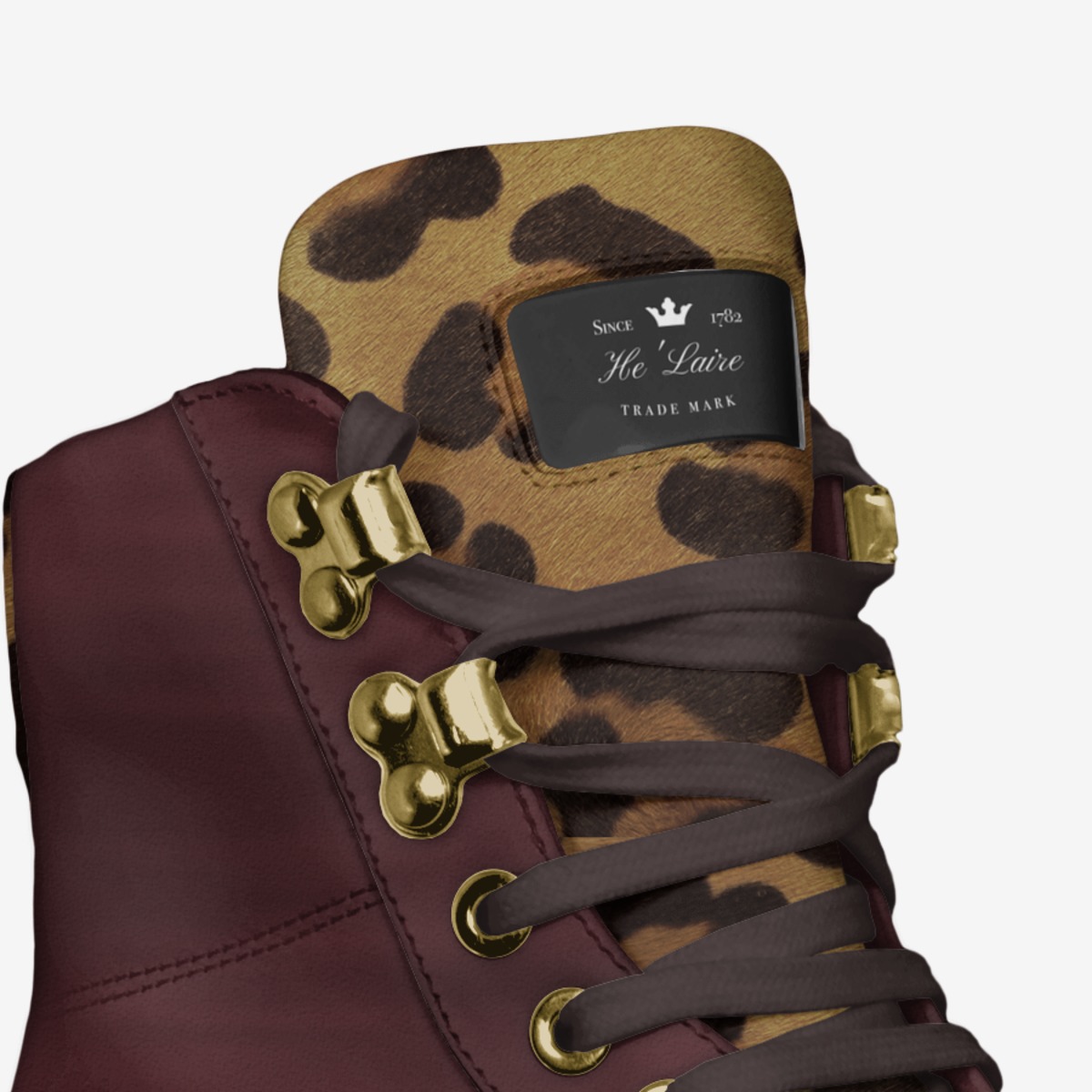 He'Laire custom made in Italy shoes by Tatted Beast | Detail view
