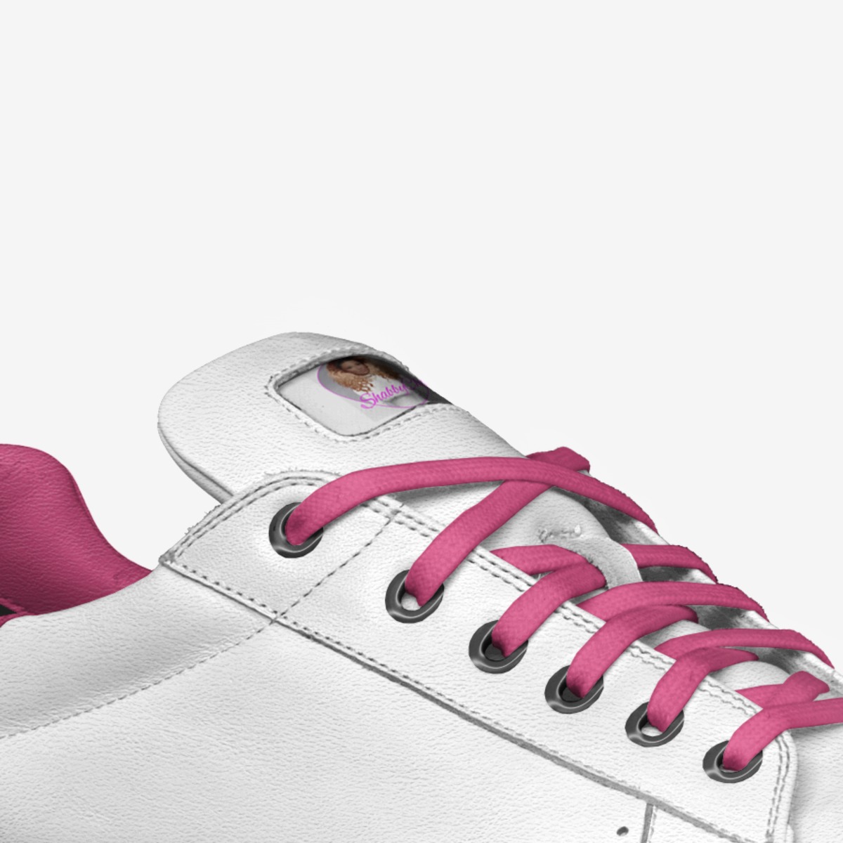 ShabbyChic custom made in Italy shoes by Sharon Smith | Detail view