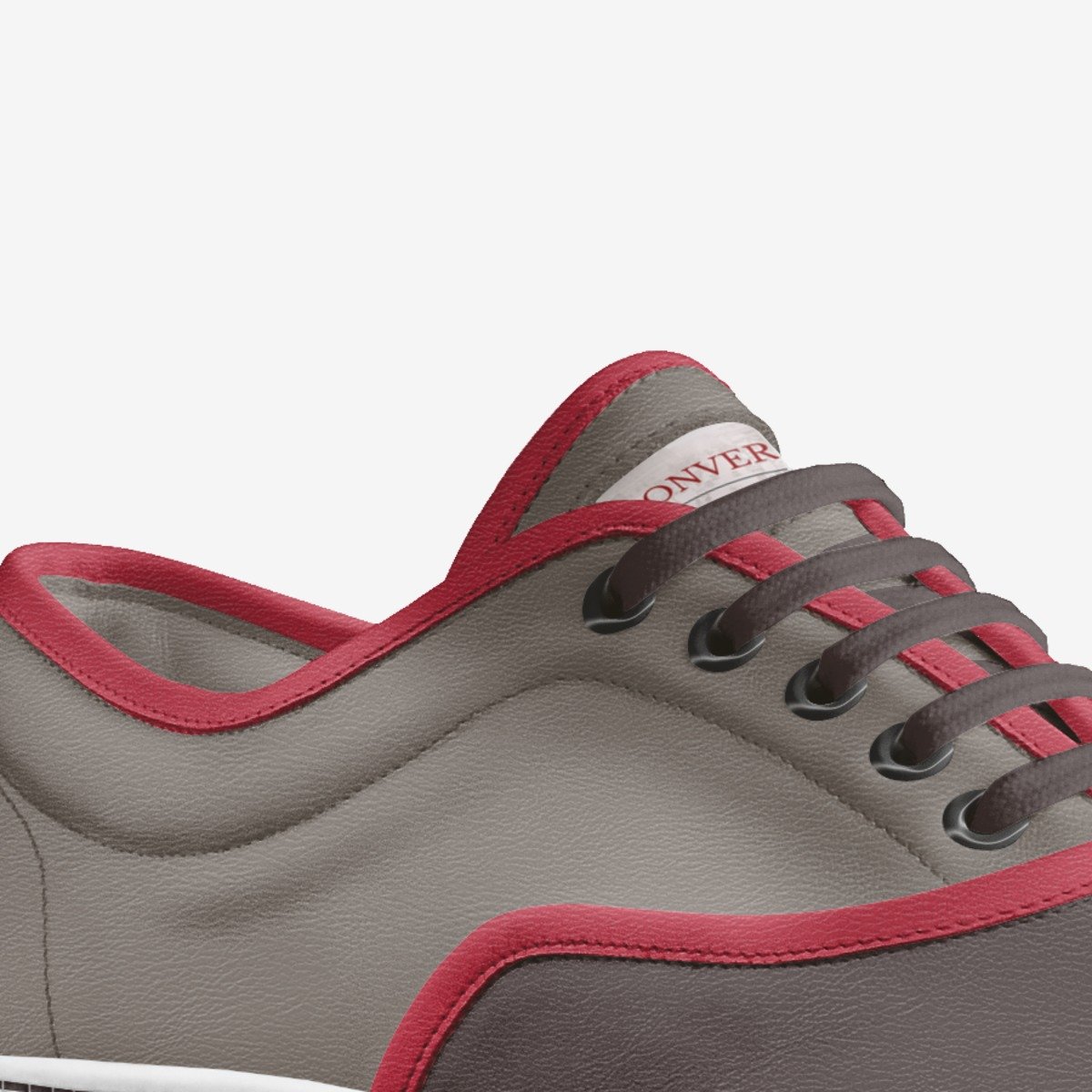 KONVERGE SKATER custom made in Italy shoes by Gregory Howell | Detail view