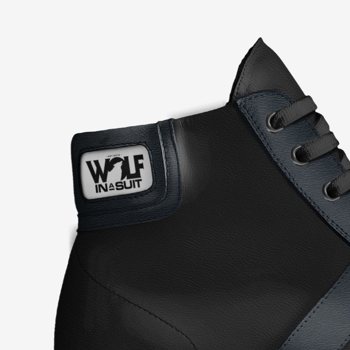 Rock the Wolf custom made in Italy shoes by Xavier Peixoto | Detail view