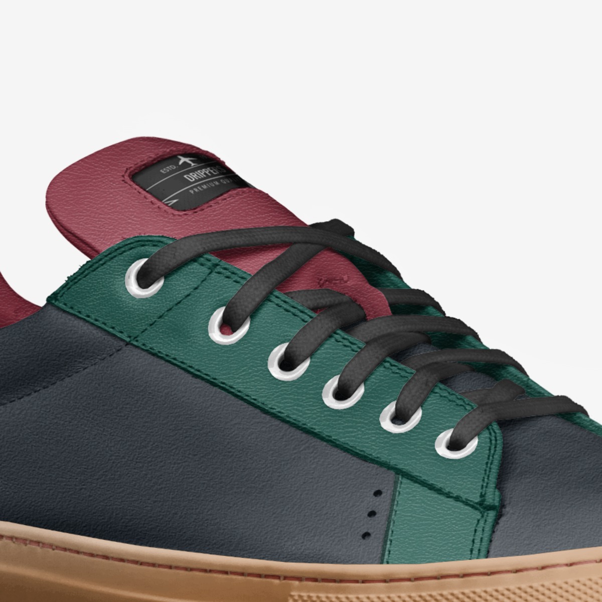 Drippers custom made in Italy shoes by Eric Mcmillian | Detail view