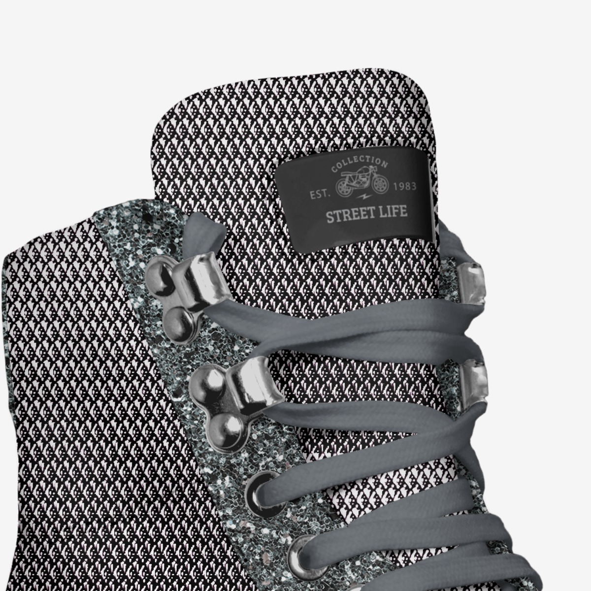 Street Life custom made in Italy shoes by Larry Perry, Sr. | Detail view