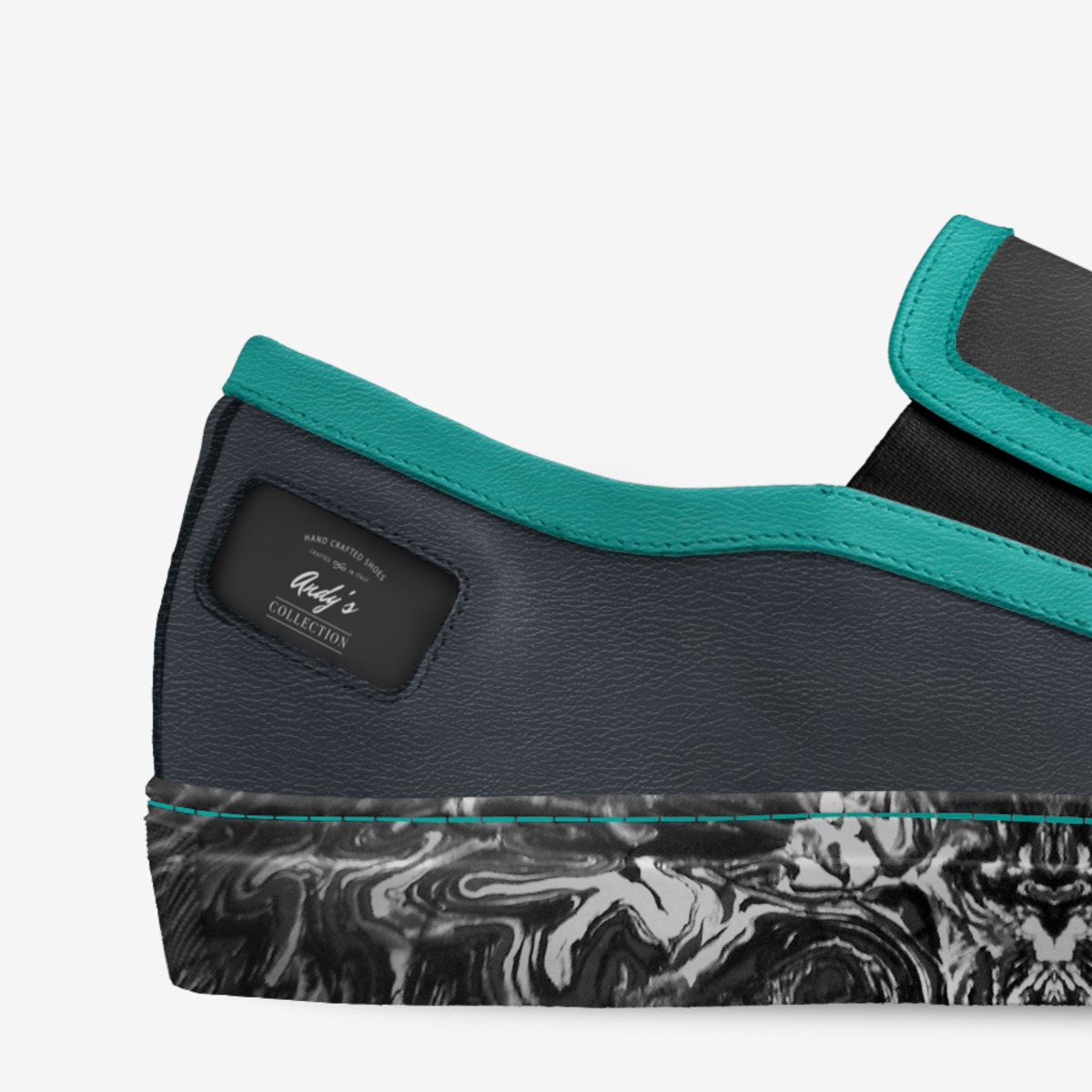 Andy's custom made in Italy shoes by Andy vande Voorde | Detail view