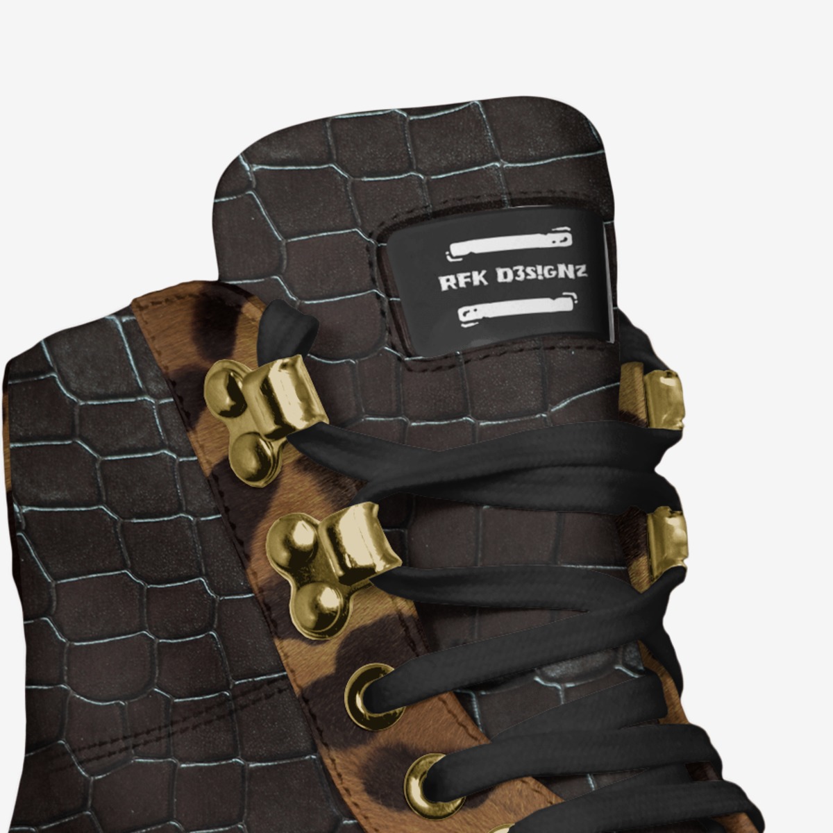 RFK D3s!gNz custom made in Italy shoes by Rudanie Kunst | Detail view