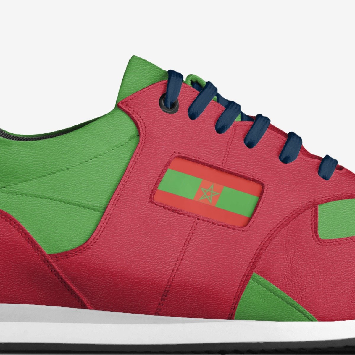 Moab custom made in Italy shoes by Nasir Ma'At-el | Detail view