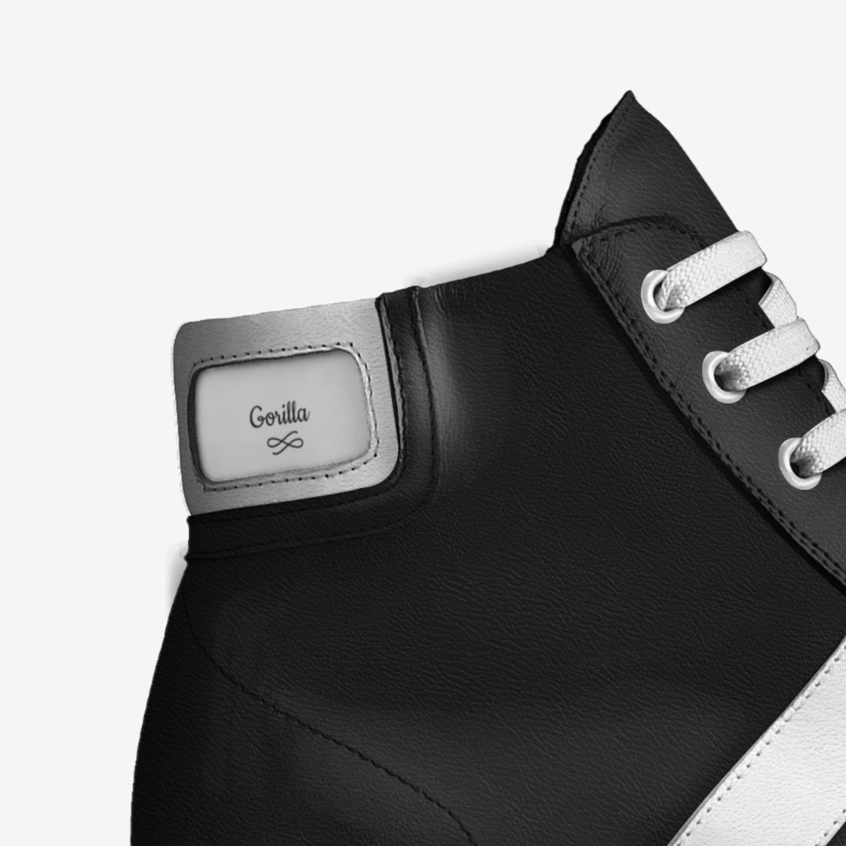 One Stripe custom made in Italy shoes by The Gorilla Shoes | Detail view
