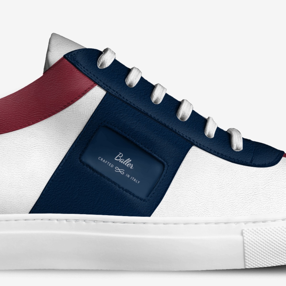 Baller custom made in Italy shoes by Kevin D Stewart | Detail view