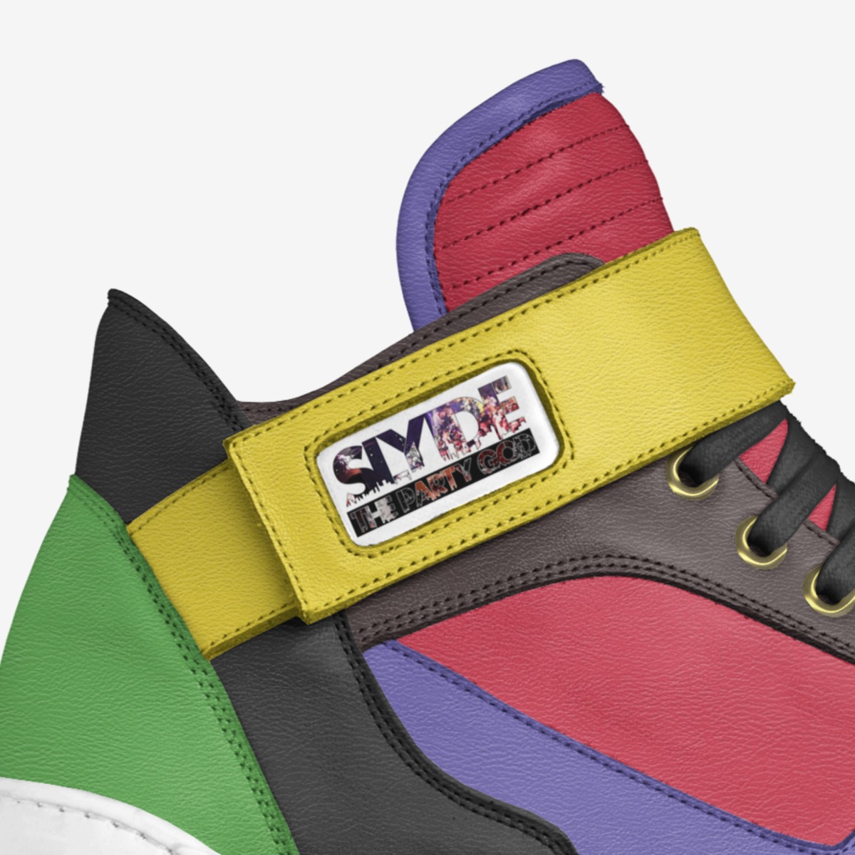Slyides custom made in Italy shoes by Stephen Wood | Detail view