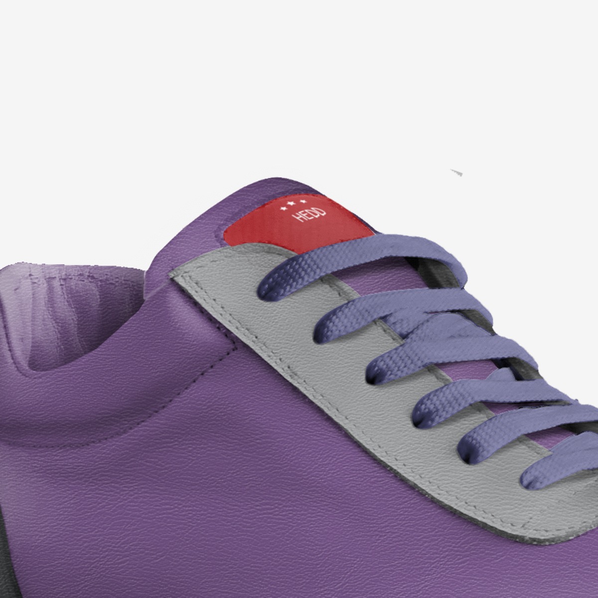 Hedd custom made in Italy shoes by Evette Henderson | Detail view
