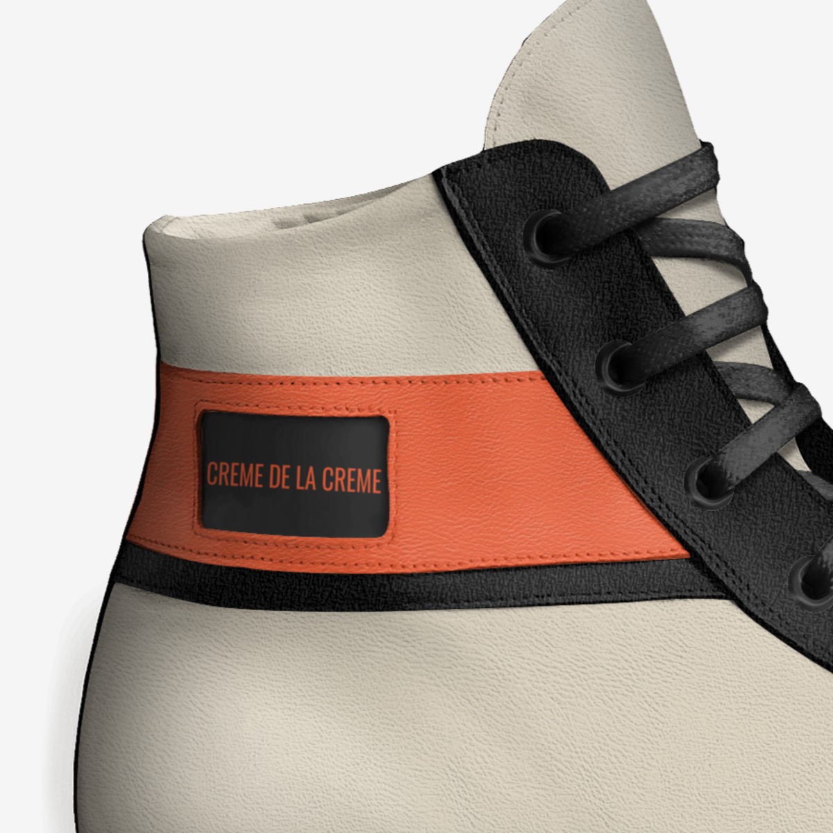 Creme de la Creme custom made in Italy shoes by The Creamsicle Co. | Detail view