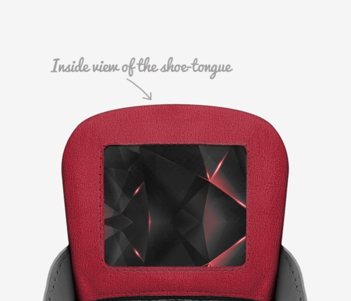 The Kingsman custom made in Italy shoes by Bryson Alexander | Tongue view