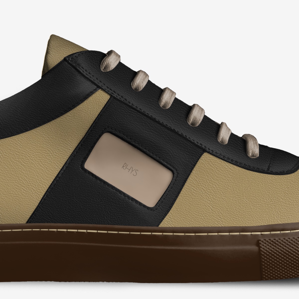 Rhys custom made in Italy shoes by Rhys Herbert | Detail view