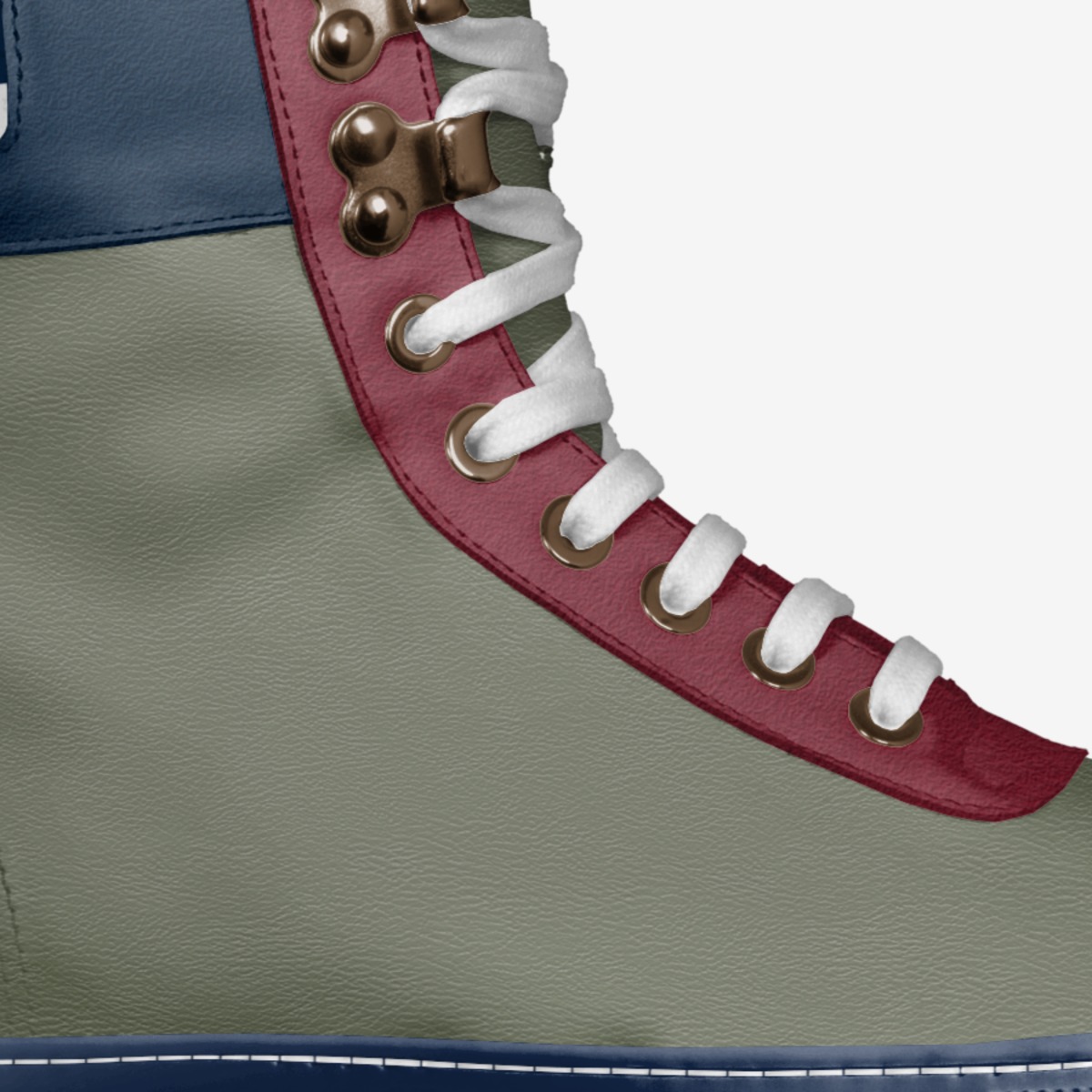 Dedicated Hustle custom made in Italy shoes by Dh Luxe | Detail view