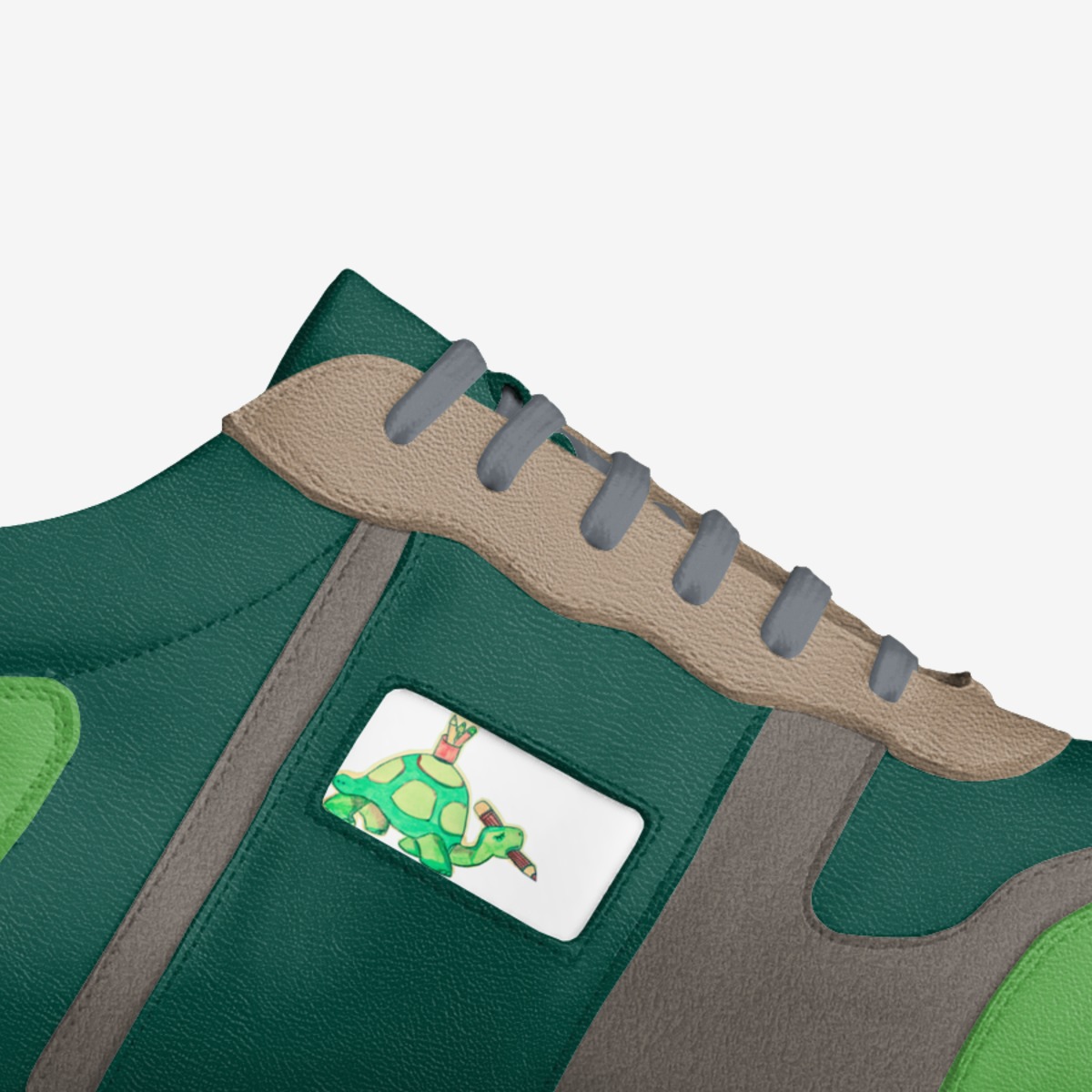 moving Lakposht custom made in Italy shoes by Fattaneh Bolourieh Asgari | Detail view