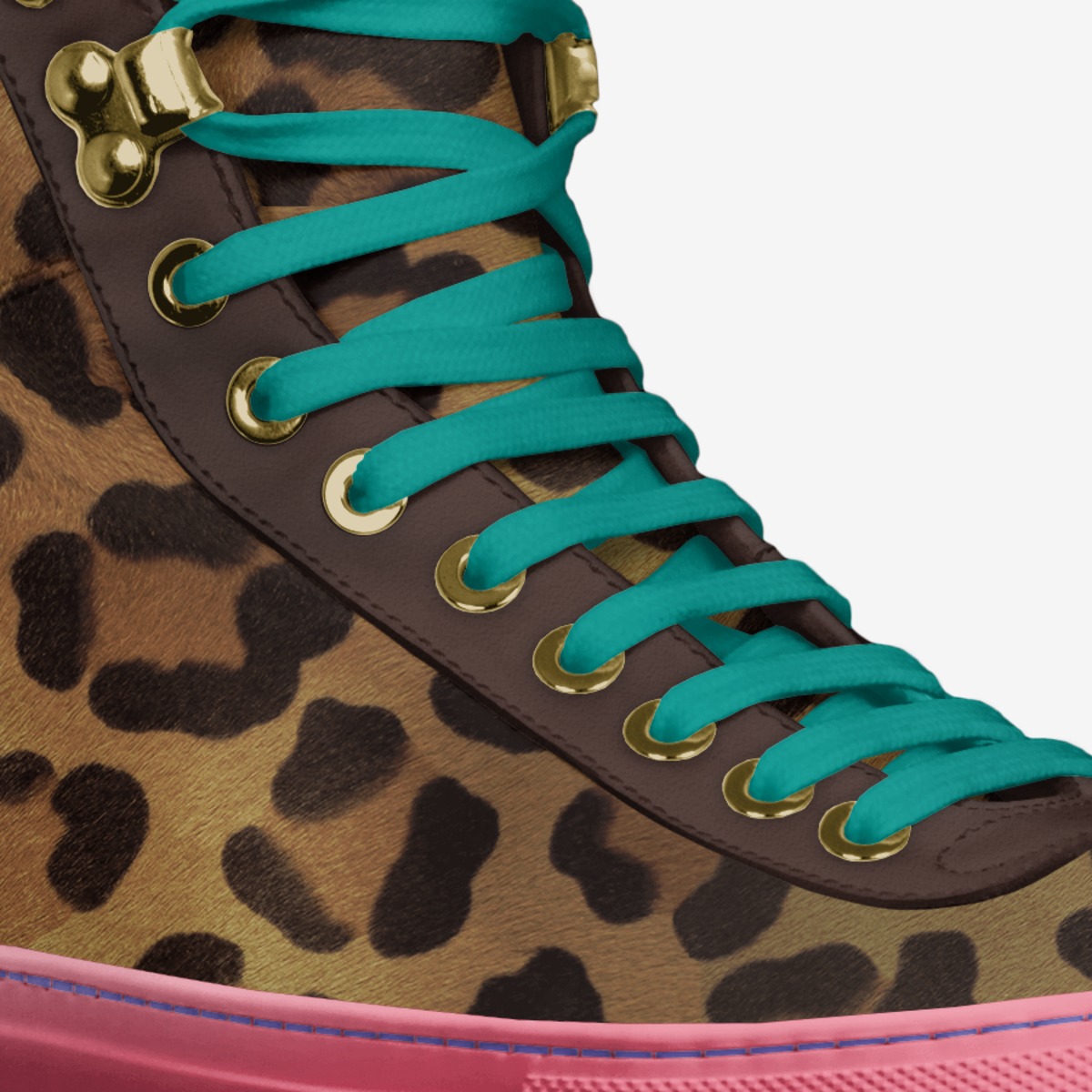 GUAP custom made in Italy shoes by Brandon Davis | Detail view