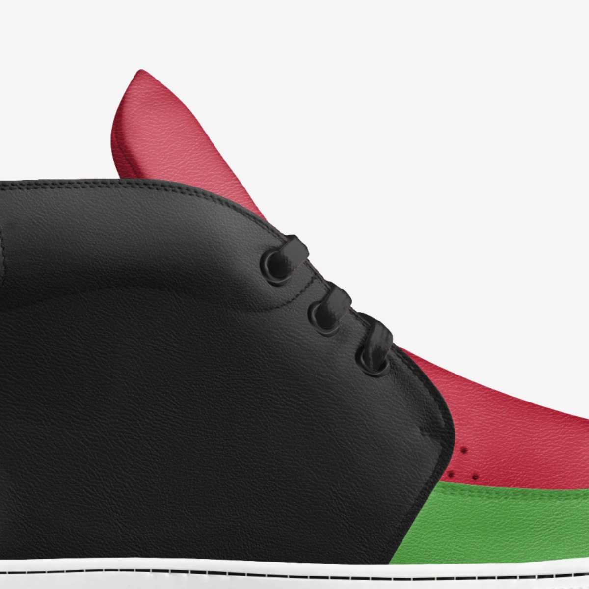 Mad Comedian custom made in Italy shoes by Omar Dyer | Detail view