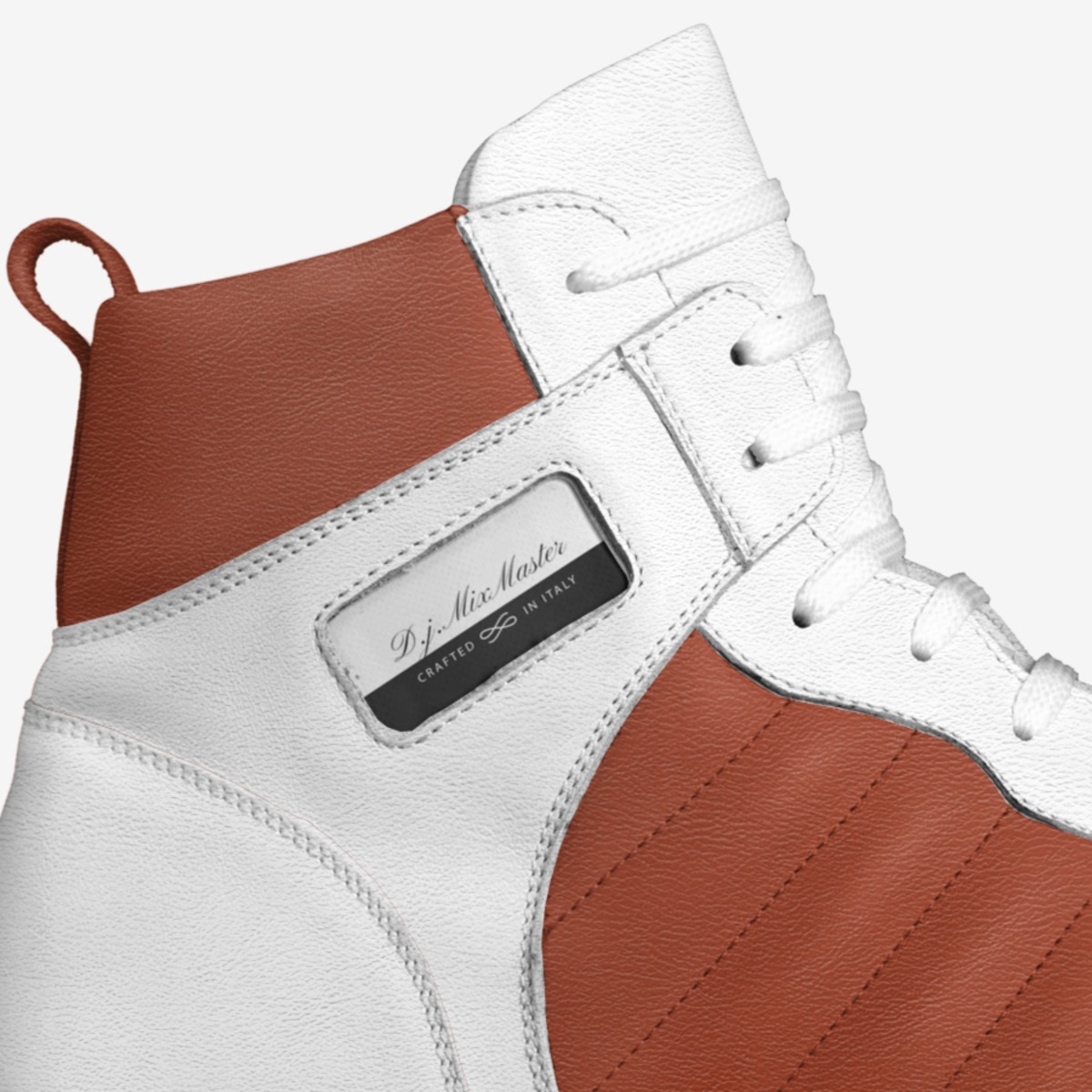 D.J.sMixMaster custom made in Italy shoes by Kedrick Burke | Detail view