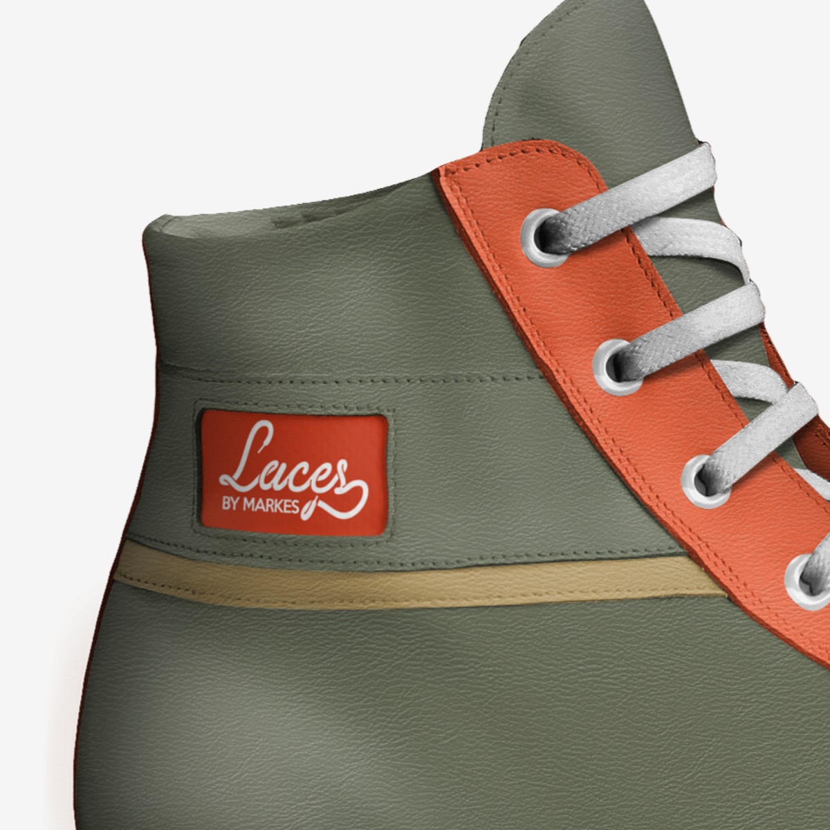 laces by markes custom made in Italy shoes by Agency Aliveshoes | Detail view