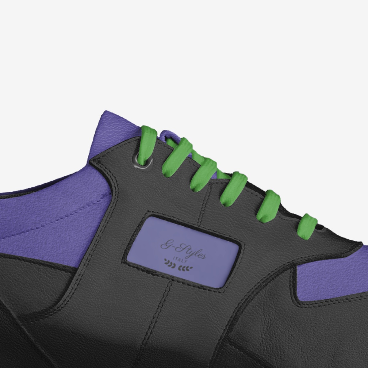 G-Styles custom made in Italy shoes by Grant Garrison | Detail view