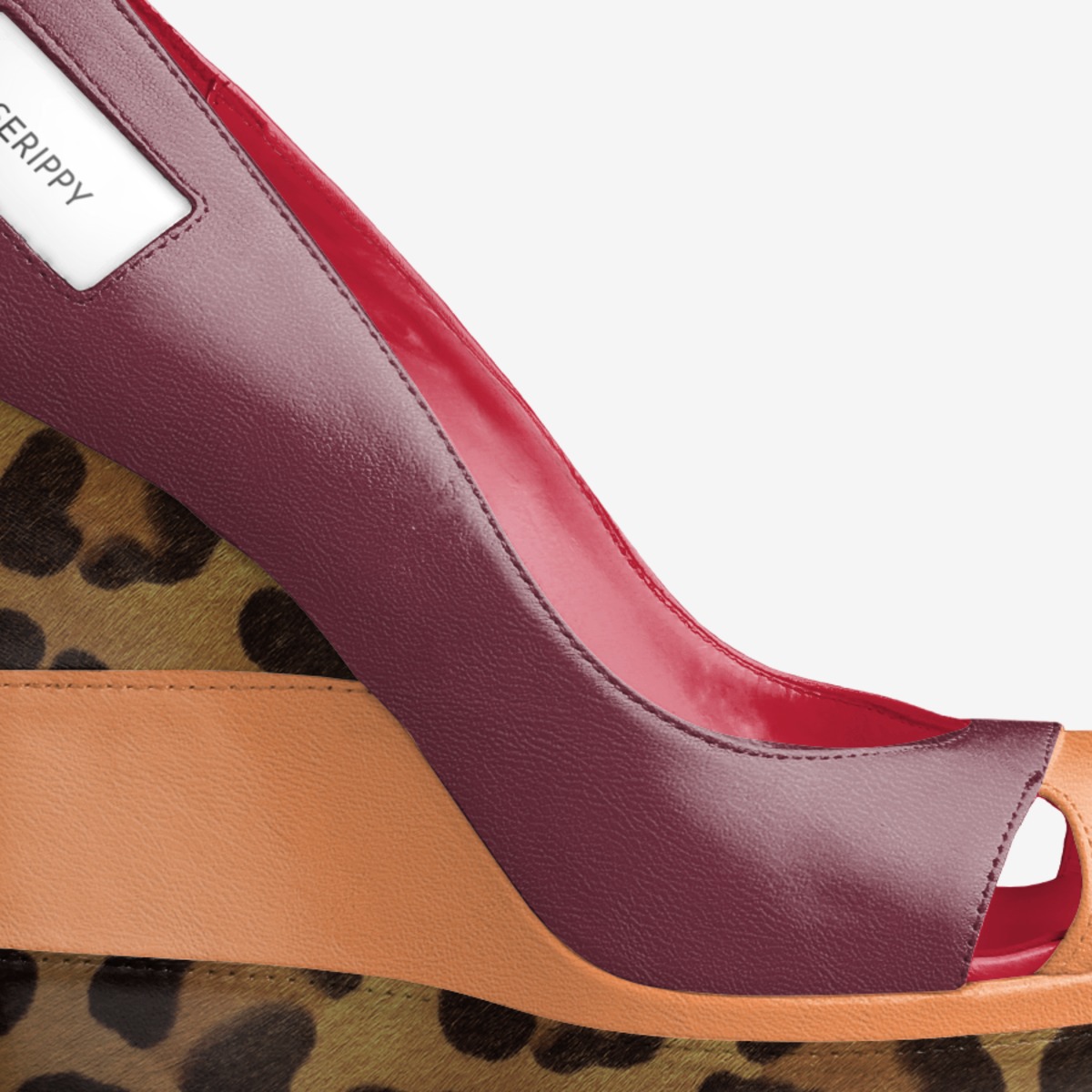 SERIPPY custom made in Italy shoes by Sherelle Rippy | Detail view