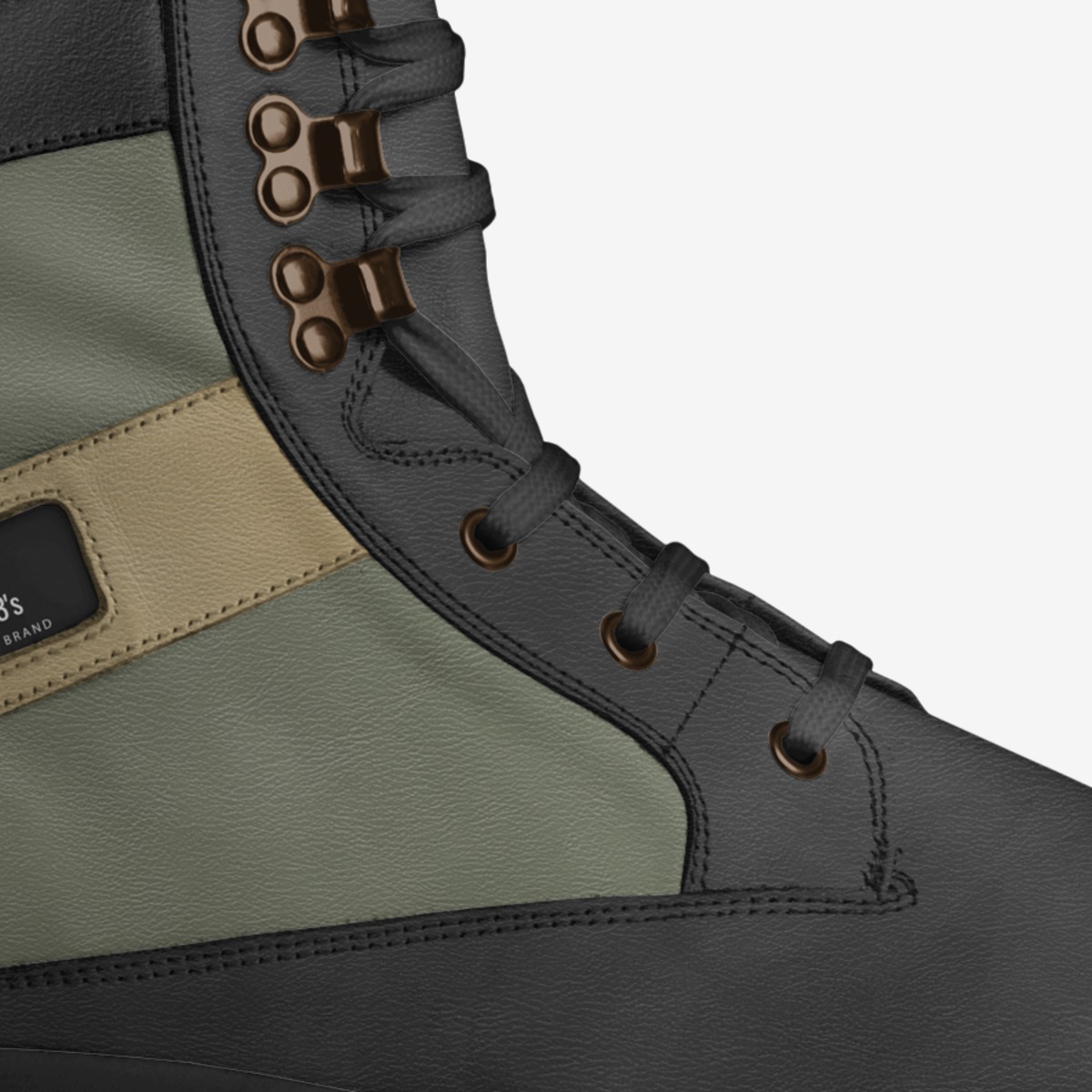 Booni33's custom made in Italy shoes by Lathel Wise Iii | Detail view