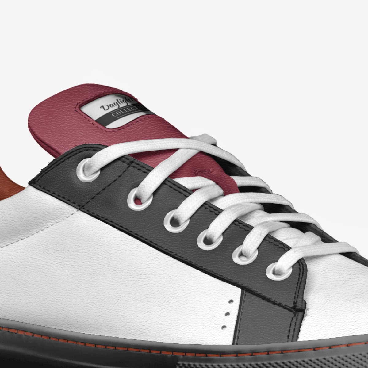 Daylight1  custom made in Italy shoes by Wayne Daye | Detail view