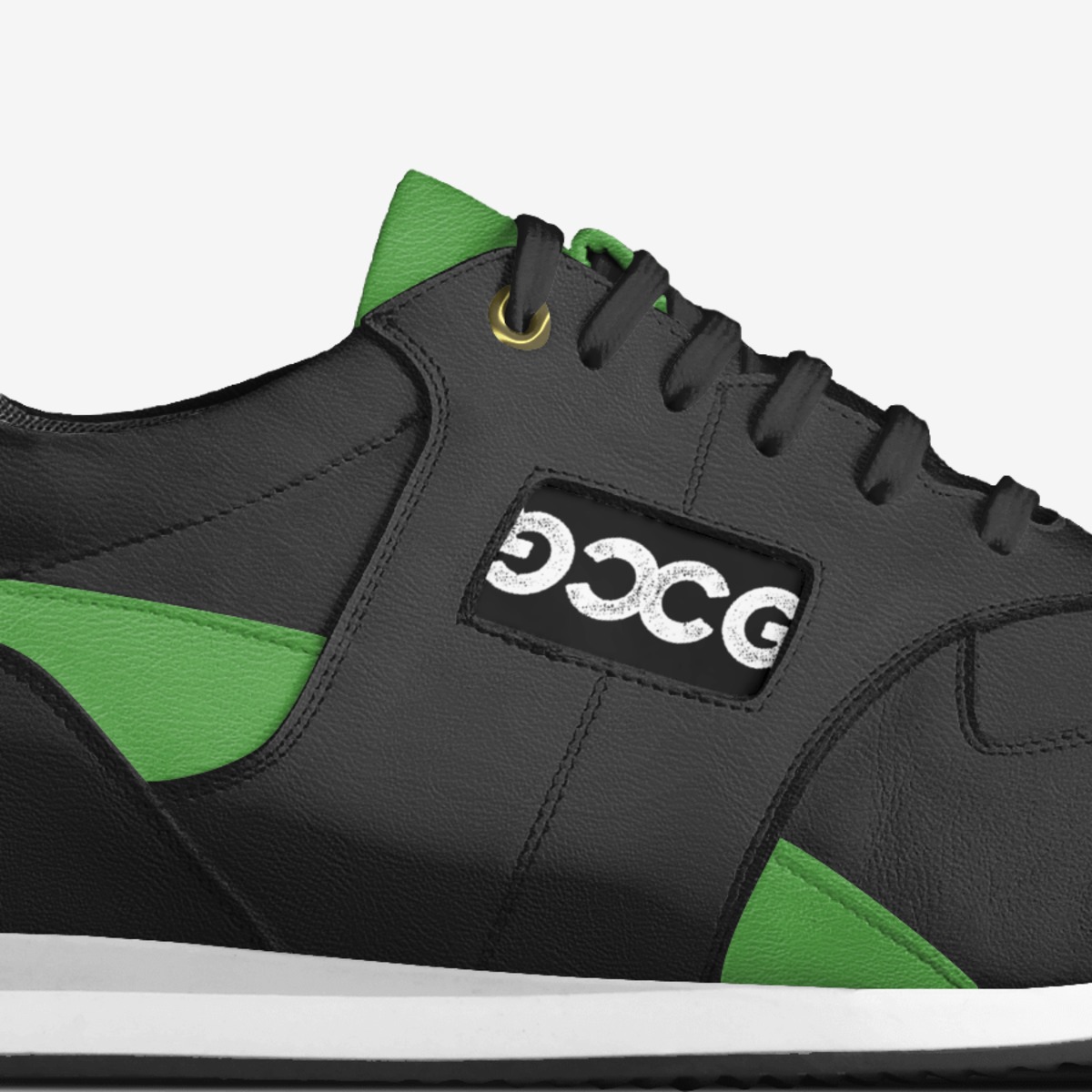 Cyclo-G custom made in Italy shoes by Derrick Wilson | Detail view