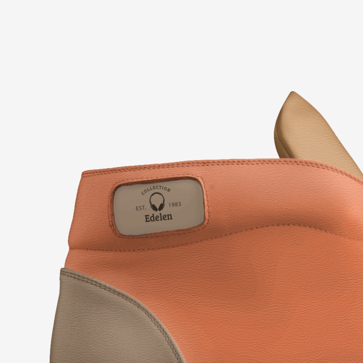 Edelen custom made in Italy shoes by Shauna Hopkins | Detail view