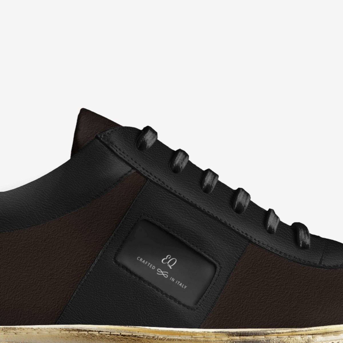 EQ custom made in Italy shoes by Eric Eq Young | Detail view