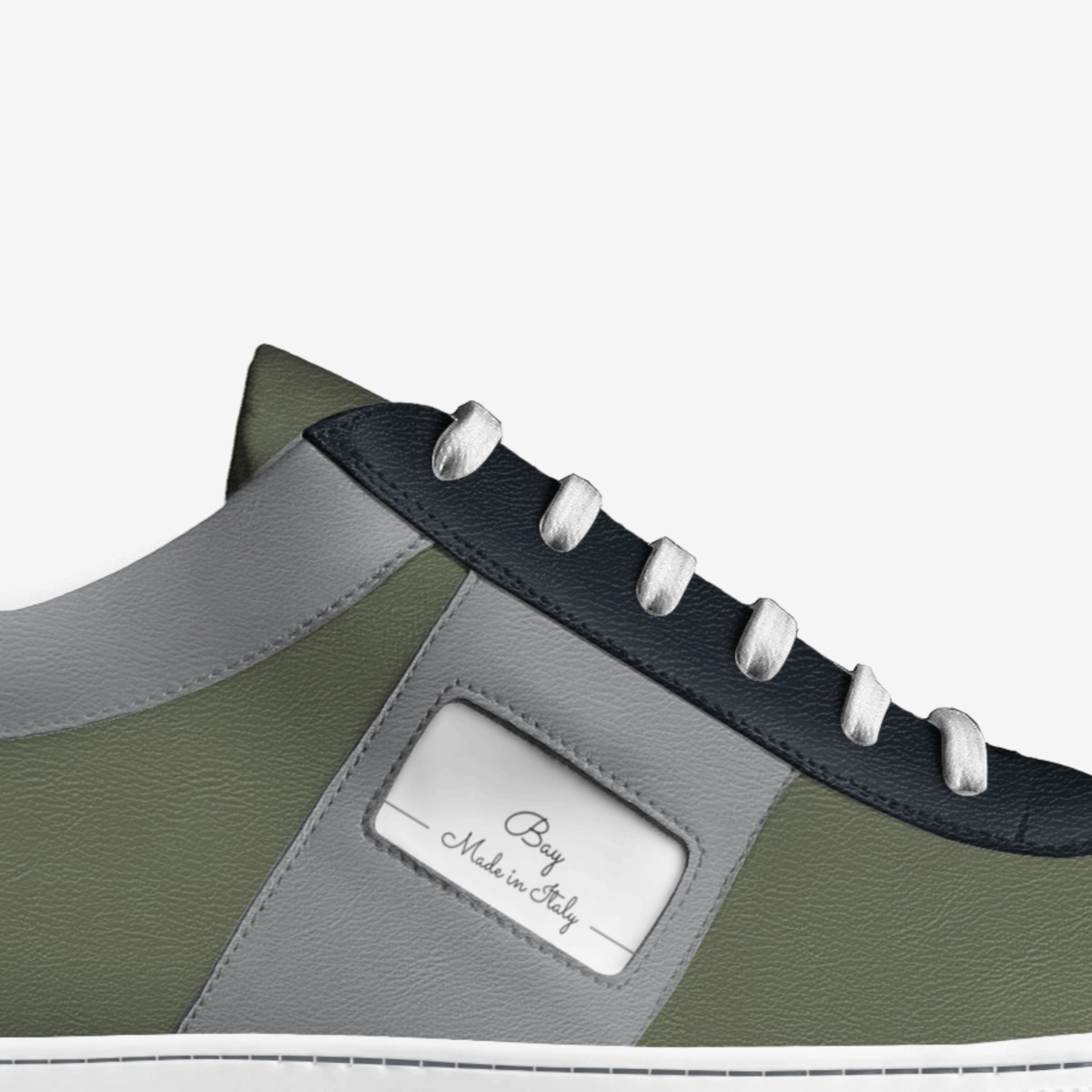 Bay custom made in Italy shoes by Bailey Stephens | Detail view