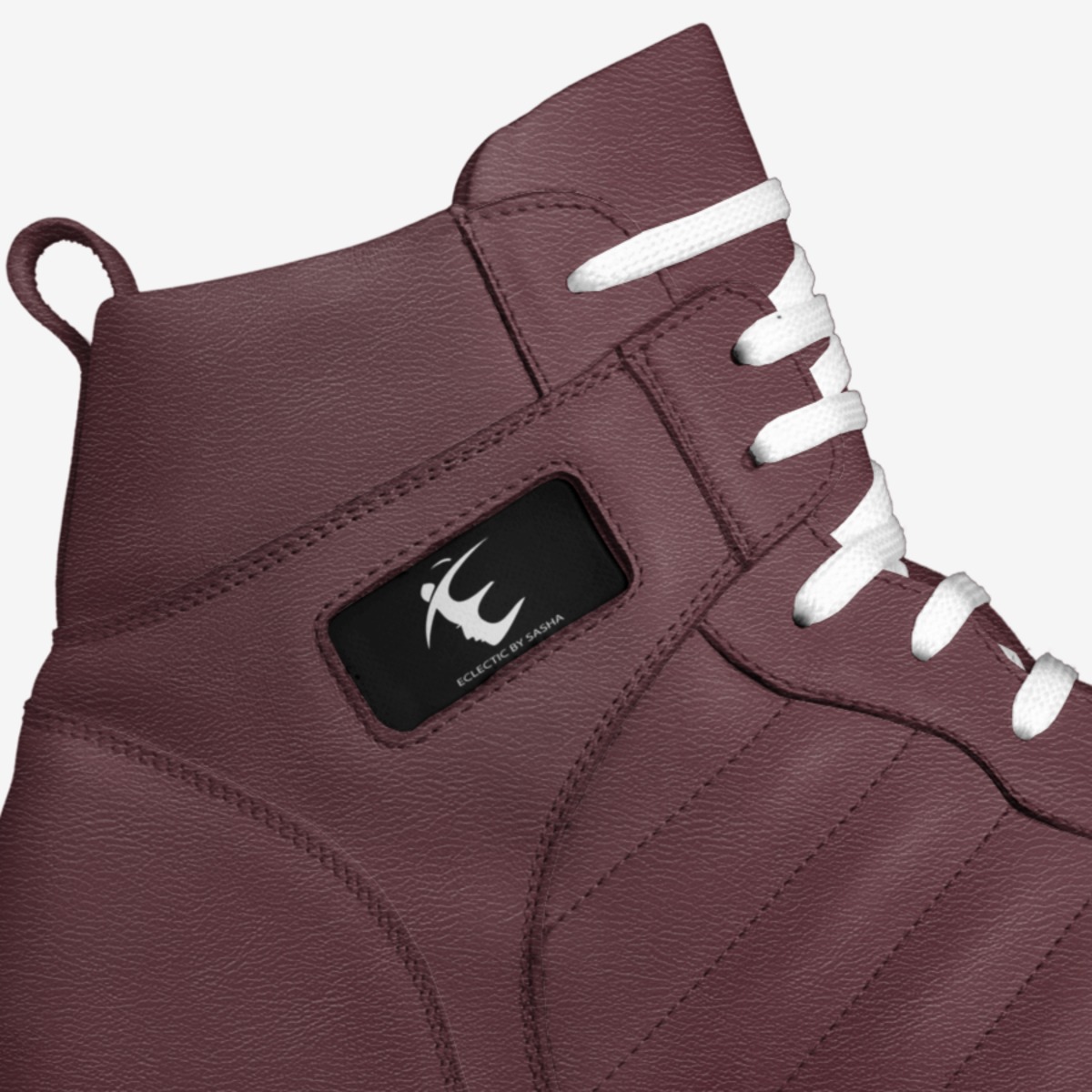 ebscharades custom made in Italy shoes by Sasha P | Detail view