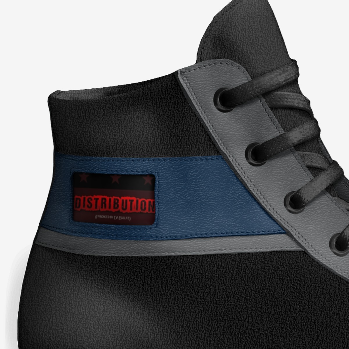 Distribution custom made in Italy shoes by Donnie B. Leflaire | Detail view