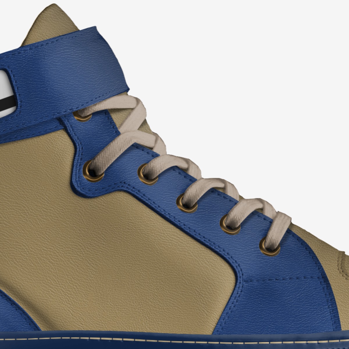 Samurai custom made in Italy shoes by Ronnie Ross | Detail view