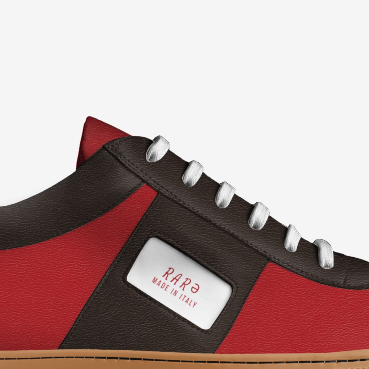 R A R Ə custom made in Italy shoes by Derryck Rochelle | Detail view