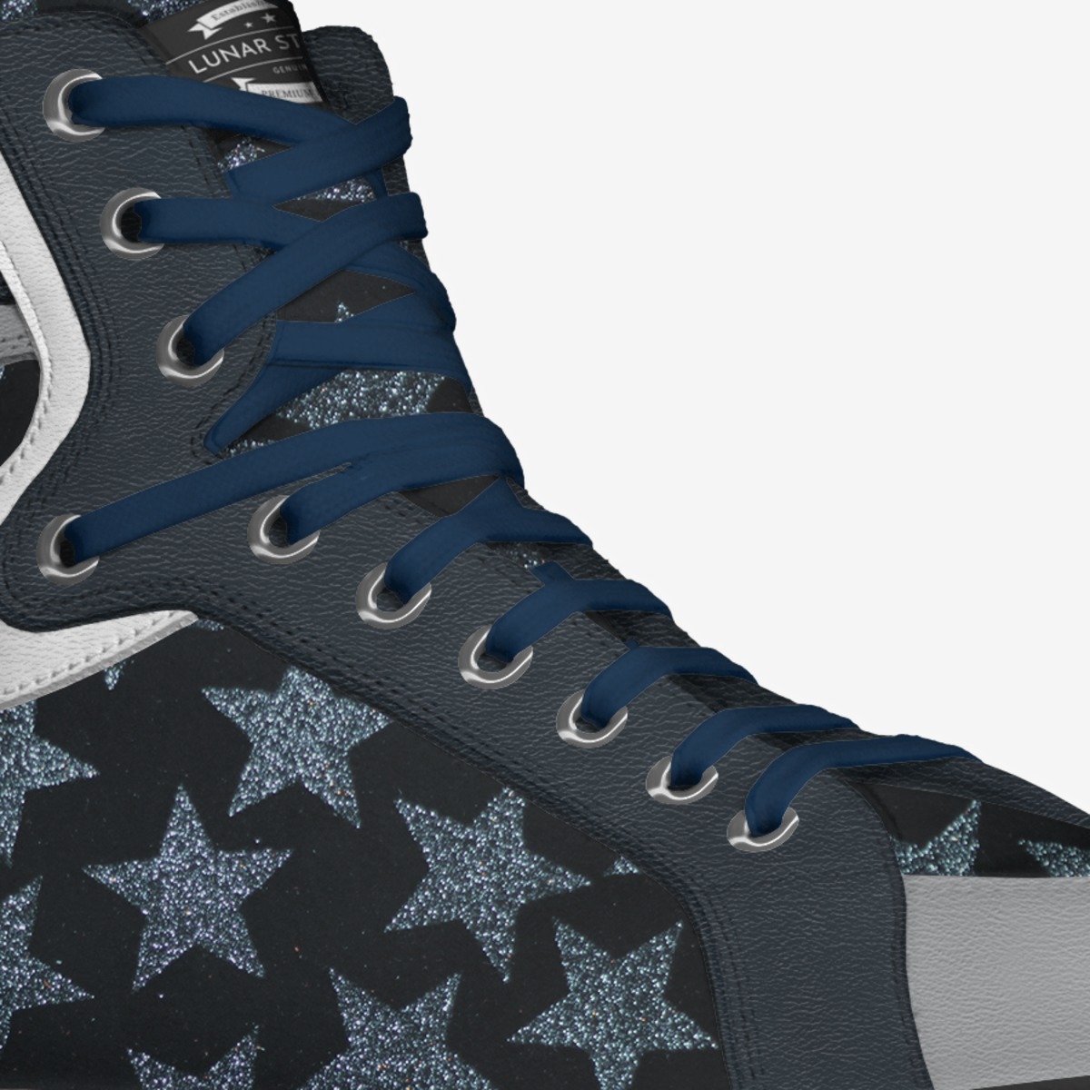 Lunar Studios custom made in Italy shoes by Cheyenne Reed | Detail view