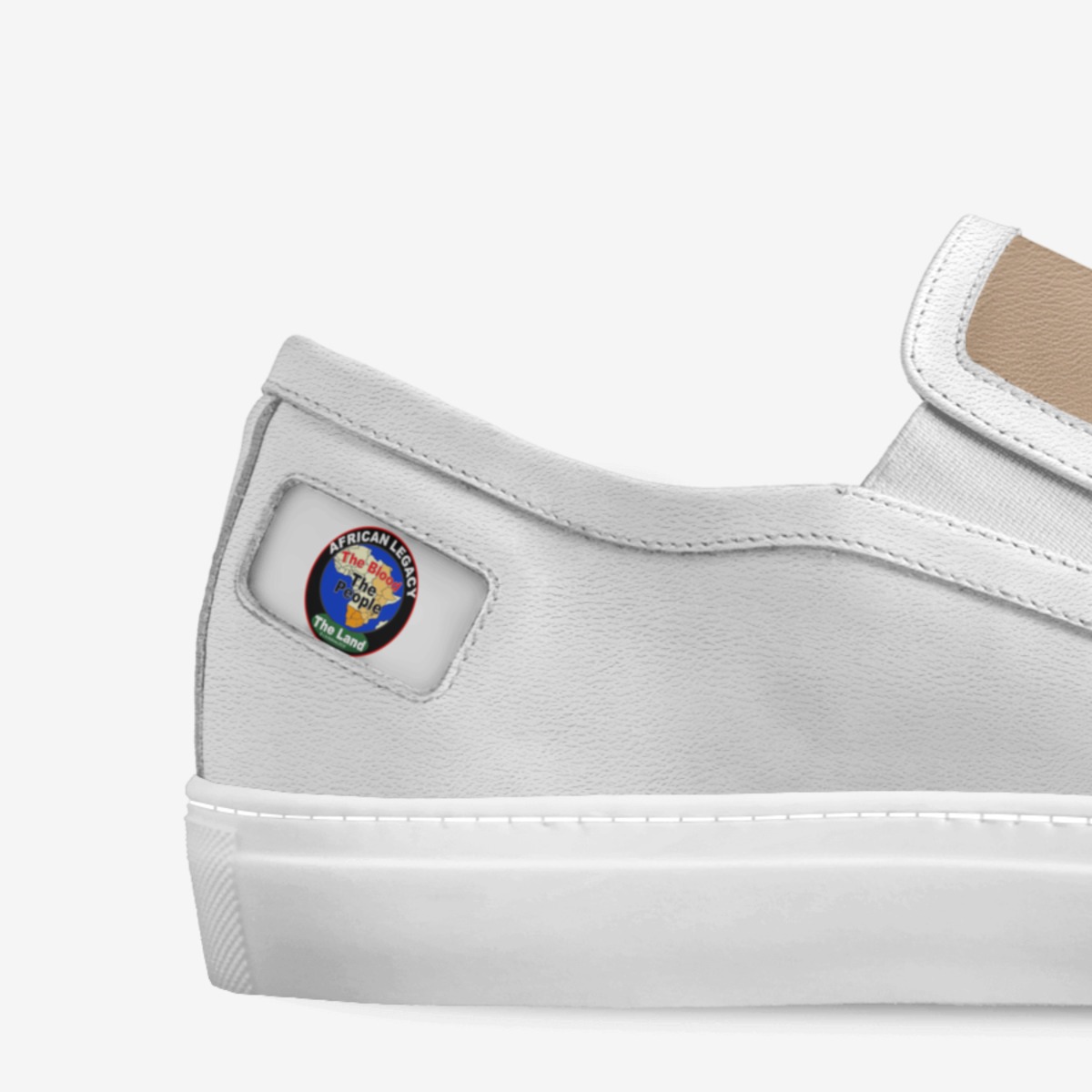 Buff's custom made in Italy shoes by James Holmes | Detail view