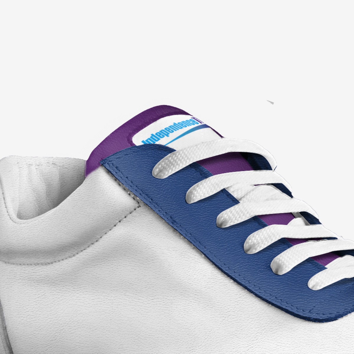 Title Waves custom made in Italy shoes by Limitless Kicks | Detail view