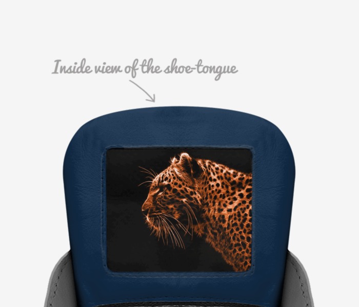 Verona custom made in Italy shoes by Emina Fatic | Tongue view