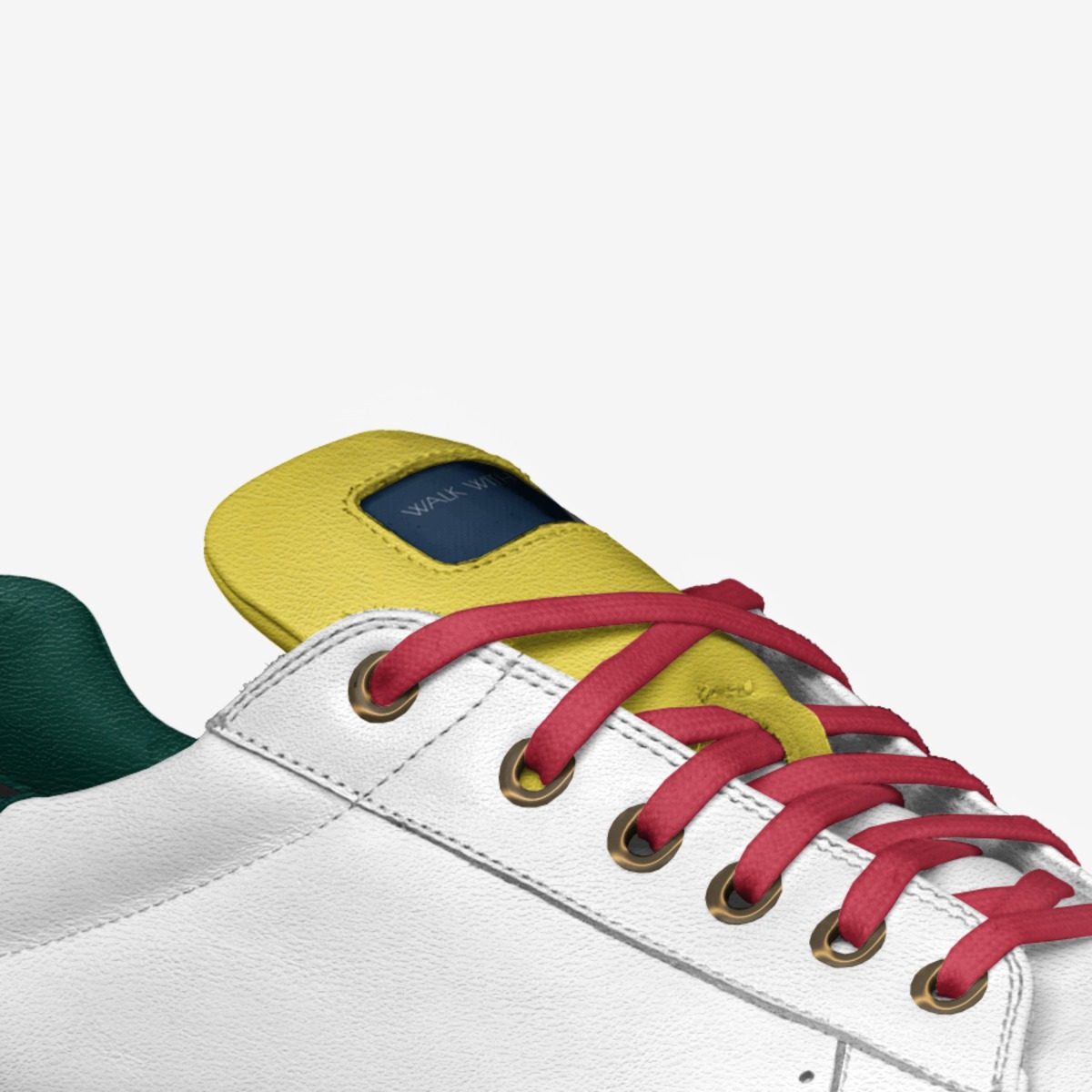 Walk with Me custom made in Italy shoes by Sadé Thompson | Detail view