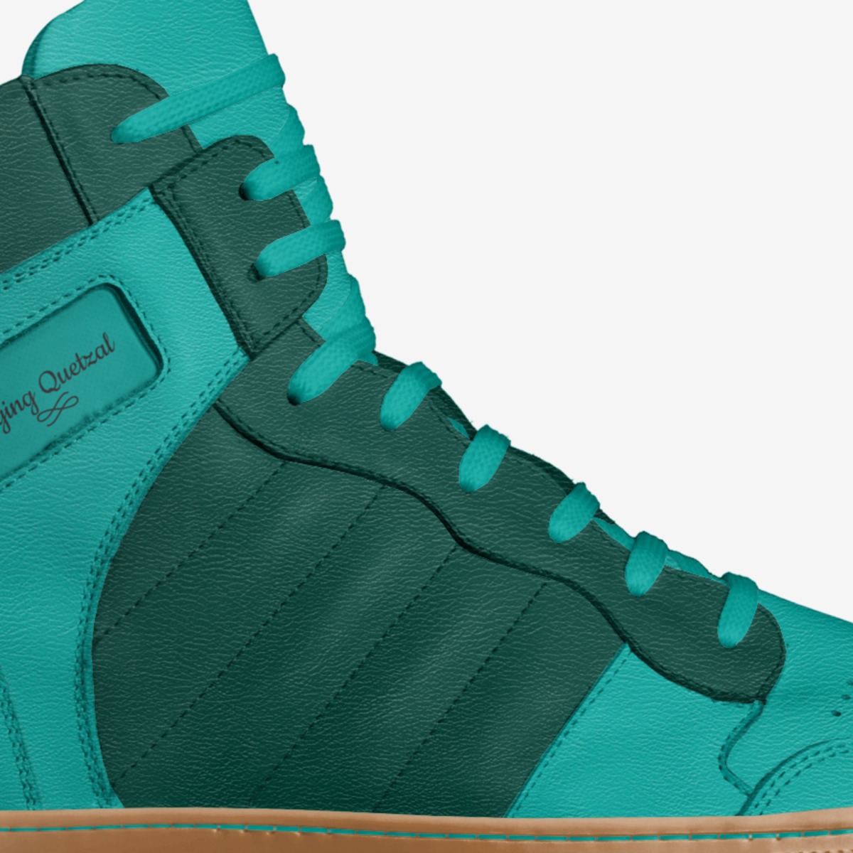 Flying Quetzal custom made in Italy shoes by Jose Morales | Detail view