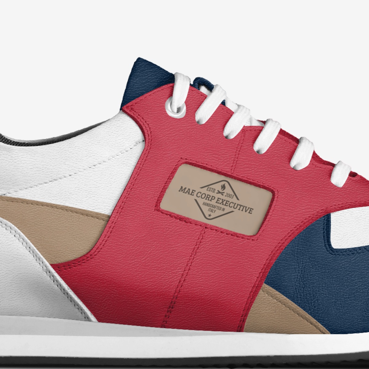 MAE Corp Executive custom made in Italy shoes by Meak Productions, Inc. | Detail view