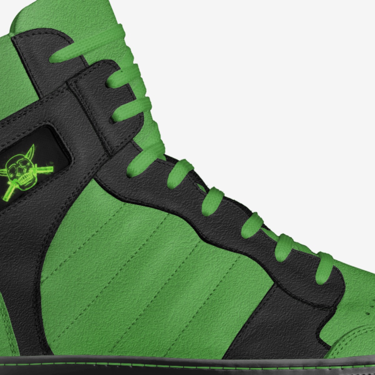 Terra X custom made in Italy shoes by Brandon Durniak | Detail view