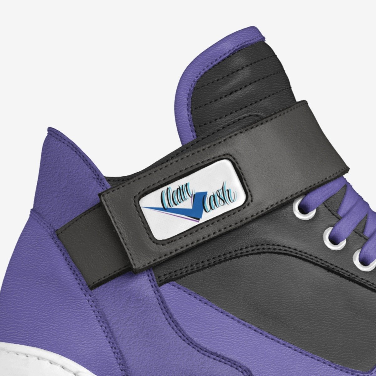 Legit Trappers custom made in Italy shoes by Deon Landry | Detail view