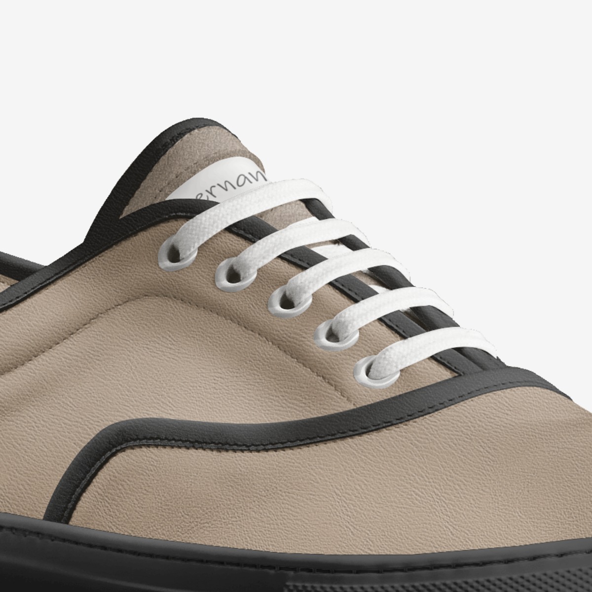 Mione custom made in Italy shoes by Keri Hodges | Detail view