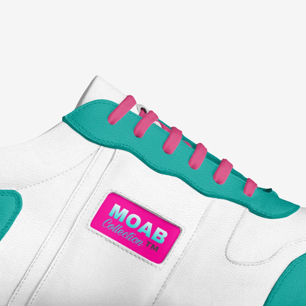 MOAB custom made in Italy shoes by Nasir Ma'At-el | Detail view