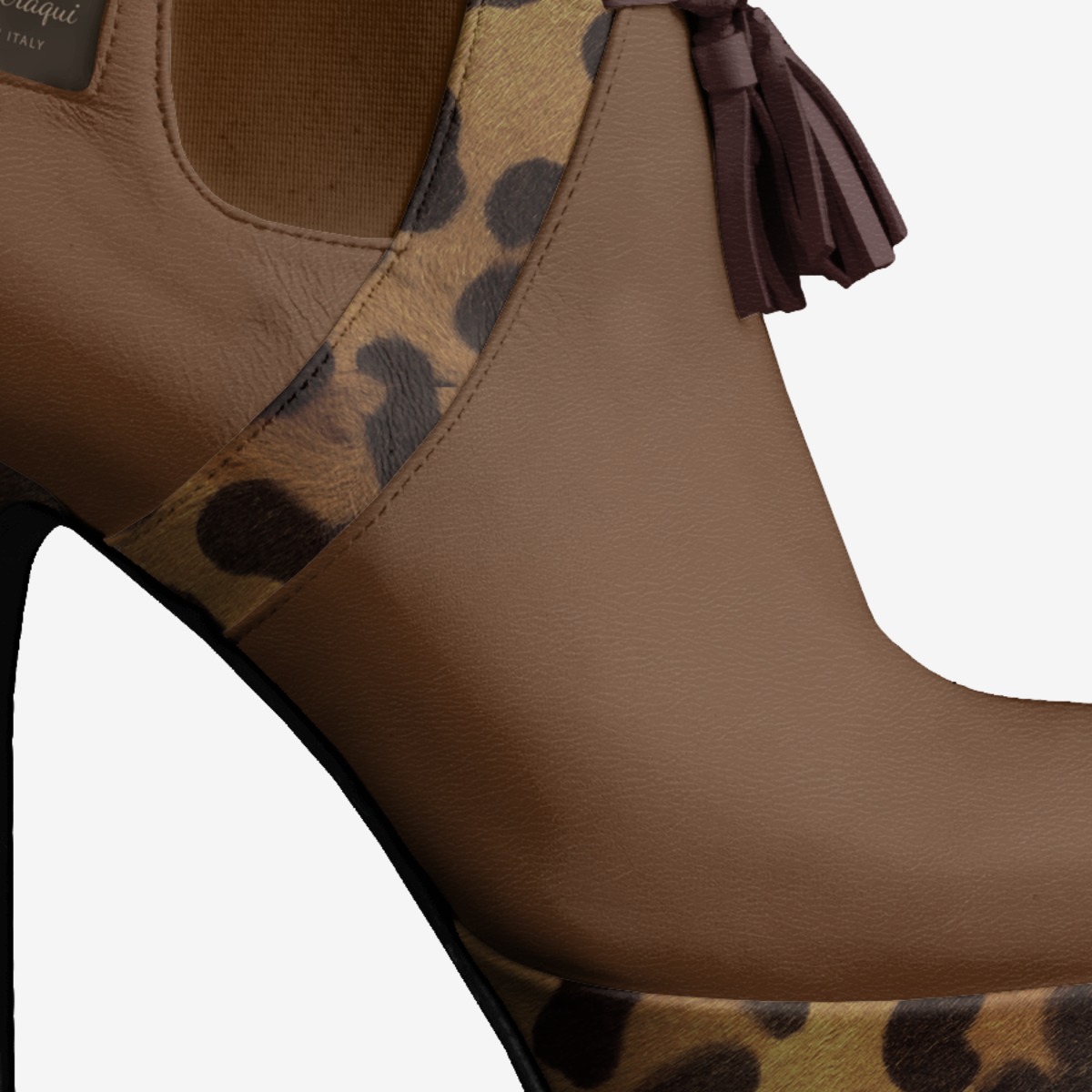 Sha'Kori Cheraqui custom made in Italy shoes by Sha'Kori Kingdom Commonwealth | Detail view